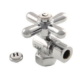 Elements of Design ECC33101X Angle Stop with 3/8" IPS x 3/8" OD Compression, Polished Chrome Finish