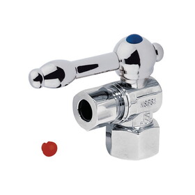 Elements of Design ECC43101KL Angle Stop with 1/2" IPS x 3/8" OD Compression, Polished Chrome Finish