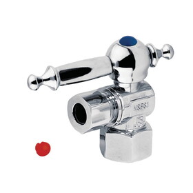 Elements of Design ECC43101TL Angle Stop with 1/2" IPS x 3/8" OD Compression, Polished Chrome Finish