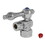 Elements of Design ECC43101 Angle Stop with 1/2" IPS x 3/8" OD Compression, Polished Chrome Finish