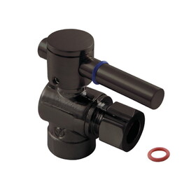 Elements of Design ECC43205DL Angle Stop with 1/2" Sweat x 3/8" OD Compression, Oil Rubbed Bronze Finish