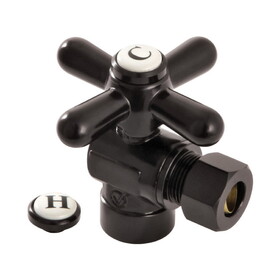 Elements of Design ECC43205X Angle Stop with 1/2" Sweat x 3/8" OD Compression, Oil Rubbed Bronze Finish