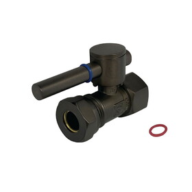 Elements of Design ECC44155DL Straight Stop with 1/2" IPS x 1/2" or 7/16" Slip Joint, Oil Rubbed Bronze Finish