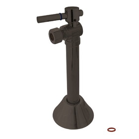 Elements of Design ECC83205DL 1/2-Inch Sweat 3/8-Inch OD Comp Angle Shut Off Valve with 5 Extension, Oil Rubbed Bronze