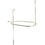 Elements of Design ED10402 Oval Shower Riser With Enclosure, Polished Brass