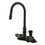 Elements of Design ED200-5 Gooseneck Faucet With Back Outlet &#038; Diverter, Oil Rubbed Bronze