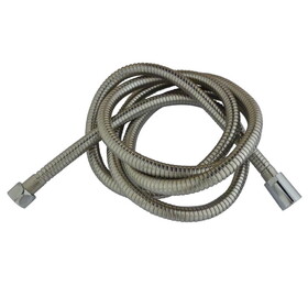 Elements of Design EDH696CRI 96" Stainless Steel Hose, Polished Chrome