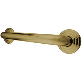 Elements of Design EDR314182 18-Inch X 1-1/4-Inch OD Decorative Grab Bar, Polished Brass