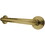 Elements of Design EDR314242 24-Inch X 1-1/4-Inch OD Grab Bar, Polished Brass