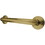 Elements of Design EDR314302 30-Inch X 1-1/4-Inch O.D Grab Bar, Polished Brass