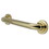 Elements of Design EDR414182 18-Inch X 1-1/4-Inch OD Decorative Grab Bar, Polished Brass