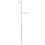 Elements of Design EDR601 Shower Riser And Wall Support, Polished Chrome
