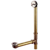 Elements of Design EDTL1168 16″ Trip Lever Waste and Overflow Drain, Brushed Nickel