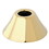 Elements of Design EFLBELL11162 11/16" Decorative Bell Flange, Polished Brass Finish