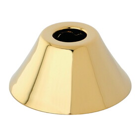 Elements of Design EFLBELL582 5/8" OD Bell Flange, Polished Brass Finish