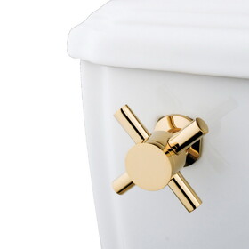 Elements of Design EKTDX2 Toilet Tank Lever, Polished Brass