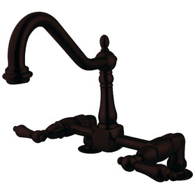 Elements of Design ES1145AL Centerset Kitchen Faucet, Oil Rubbed Bronze