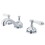 Elements of Design ES1161PL Two Handle 8" to 16" Widespread Lavatory Faucet with Brass Pop-up, Polished Chrome