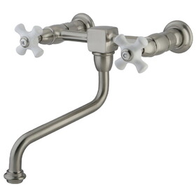 Elements of Design ES1218PX Wall Mount Bathroom Faucet, Brushed Nickel