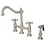 Elements of Design ES1278AXBS 8" Center Kitchen Faucet With Side Sprayer, Satin Nickel, Satin Nickel 