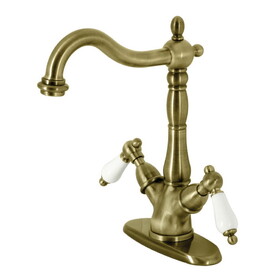 Elements of Design ES1493PL Vessel Sink Faucet, Vintage Brass