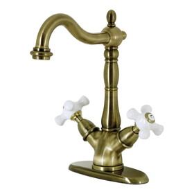 Elements of Design ES1493PX Vessel Sink Faucet, Vintage Brass