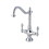 Elements of Design ES1771ALLS Two Handle Kitchen Faucet Without Sprayer, Polished Chrome
