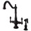 Elements of Design ES1775ALBS Two Handle Kitchen Faucet with Brass Sprayer, Oil Rubbed Bronze