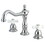Elements of Design ES1971PX Two Handle 8" to 14" Widespread Lavatory Faucet with Brass Pop-up, Polished Chrome