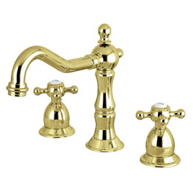 Elements of Design ES1972BX 8-Inch Widespread Lavatory Faucet with Brass Pop-Up, Polished Brass