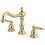 Elements of Design ES1972TL 8-Inch Widespread Lavatory Faucet with Brass Pop-Up, Polished Brass