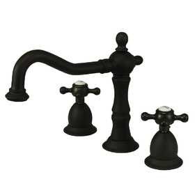 Elements of Design ES1975BX 8-Inch Widespread Lavatory Faucet with Brass Pop-Up, Oil Rubbed Bronze