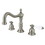 Elements of Design ES1978PL Two Handle 8" to 14" Widespread Lavatory Faucet with Brass Pop-up, Satin Nickel