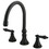 Elements of Design ES2345AL Two Handle Roman Tub Filler, Oil Rubbed Bronze Finish