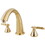 Elements of Design ES2362GL Two Handle Roman Tub Filler, Polished Brass