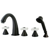 Elements of Design ES23655PX Roman Tub Filler With Hand Shower, Oil Rubbed Bronze