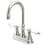 Elements of Design ES2491PL Two Handle Bar Faucet without Pop-Up Rod, Polished Chrome