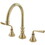 Elements of Design ES2792ZLLS 8-Inch Widespread Kitchen Faucet, Polished Brass
