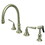 Elements of Design ES2798ZLBS 8-Inch Widespread Kitchen Faucet with Brass Sprayer, Brushed Nickel