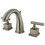 Elements of Design ES2968CQL 8-Inch Widespread Lavatory Faucet with Brass Pop-Up, Brushed Nickel
