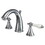 Elements of Design ES2971PL Two Handle 8" to 16" Widespread Lavatory Faucet with Brass Pop-up, Polished Chrome