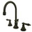 Elements of Design ES2985AL Two Handle 8" to 16" Widespread Lavatory Faucet with Brass Pop-up, Oil Rubbed Bronze