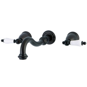 Elements of Design ES3125PL Wall Mount Bathroom Faucet, Oil Rubbed Bronze