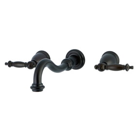 Elements of Design ES3125TL Wall Mount Bathroom Faucet, Oil Rubbed Bronze
