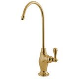 Elements of Design ES3192AL 1/4 Turn Water Drinking Faucet, Polished Brass