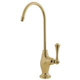 Elements of Design ES3192BL 1/4 Turn Water Drinking Faucet, Polished Brass