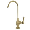 Elements of Design ES3192TL 1/4-Turn Water Filtration Faucet, Polished Brass Finish