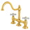 Elements of Design ES3782PX 8-Inch Kitchen Faucet without Sprayer, Polished Brass