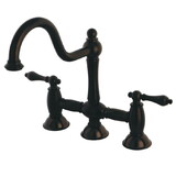 Elements of Design ES3785AL 8-Inch Kitchen Faucet without Sprayer, Oil Rubbed Bronze
