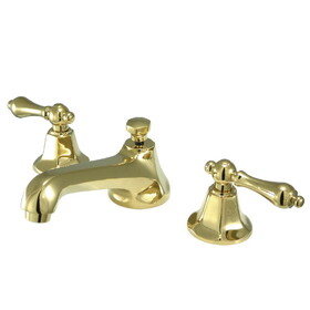 Elements of Design ES4462AL Two Handle 8" to 16" Widespread Lavatory Faucet with Brass Pop-up, Polished Brass